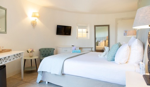 Deluxe-Zimmer, 1 King-Bett, Terrasse, Gartenblick