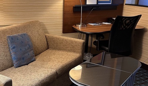 Suite, 1 King-Bett und Schlafsofa