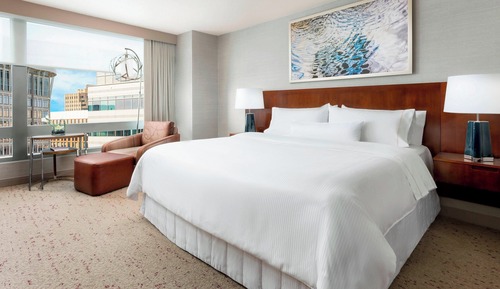 Zimmer, 1 King-Bett, Stadtblick (Mobility Accessible, Roll-In Shower)