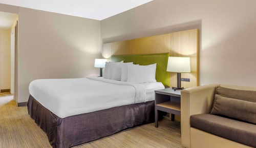 Zimmer, 1 King-Bett, barrierefrei, Nichtraucher (Roll-in Shower)