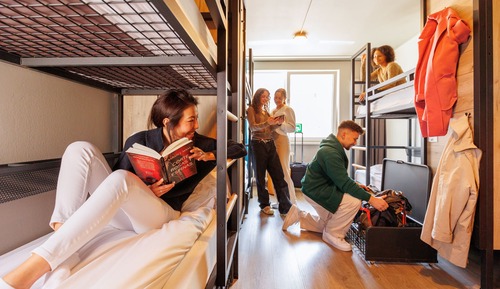 Bett in Schlafsaal für max.8 Personen