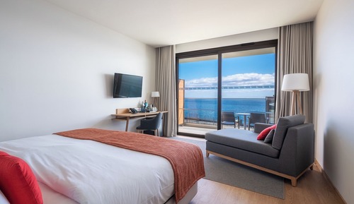 Deluxe-Doppelzimmer, Balkon, Meerblick