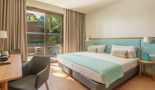 Zweibettzimmer, Gartenblick