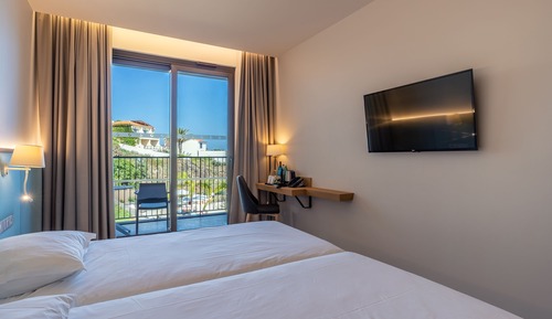 Zweibettzimmer, eingeschränkter Meerblick