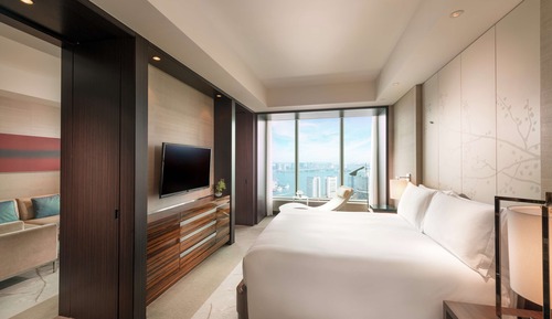 Executive-Suite, 1 King-Bett, Buchtblick