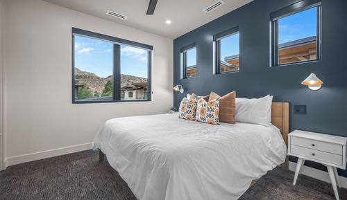 Luxury-Villa, Küche, Bergblick