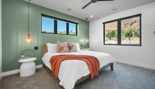 Luxury-Villa, Küche, Bergblick