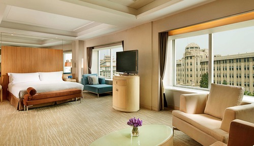 Junior-Suite, 1 King-Bett, Zugang zur Business-Lounge, Ausblick