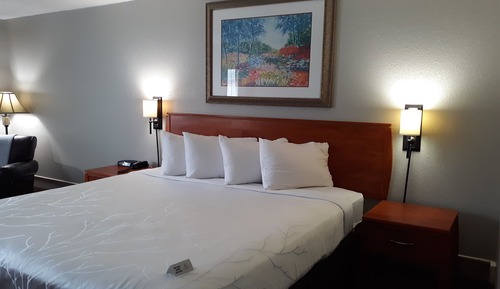 Zimmer, 1 King-Bett (Courtside)