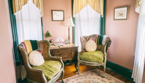 Deluxe-Zimmer, 1 Queen-Bett, Kamin