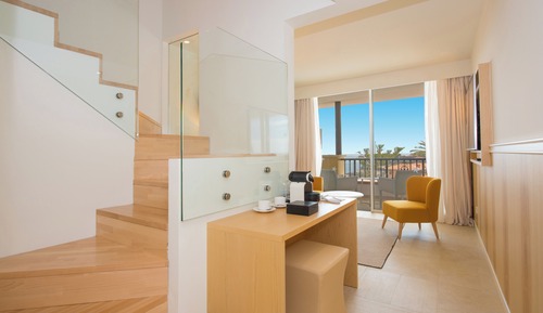 Suite, eingeschränkter Meerblick (Duplex)