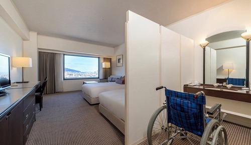 Premium-Zimmer, Mehrere Betten, Stadtblick