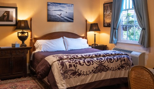 Deluxe-Suite, 1 Schlafzimmer, Blick auf den Innenhof, zum Garten hin