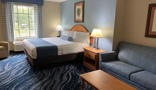 Classic-Suite, 1 King-Bett und Schlafsofa, Seeblick