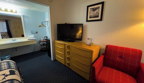 Economy-Vierbettzimmer, 2 Doppelbetten, Nichtraucher, Eckzimmer