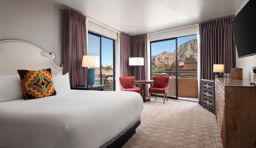 Zimmer, 1 King-Bett (Suncatcher | Red Rock View)