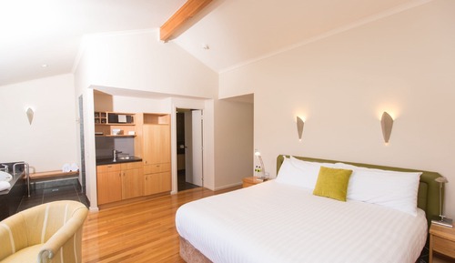 Premier-Ferienhütte, 1 King-Bett