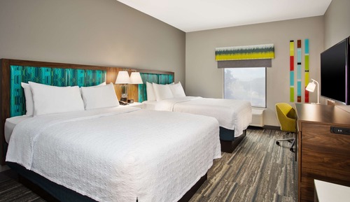 Zimmer, 2 Queen-Betten