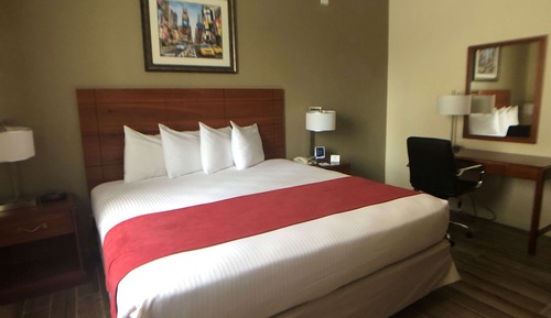 Standardzimmer, 1 King-Bett, Nichtraucher, Kühlschrank und Mikrowelle