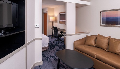 Suite, 1 King-Bett und Schlafsofa