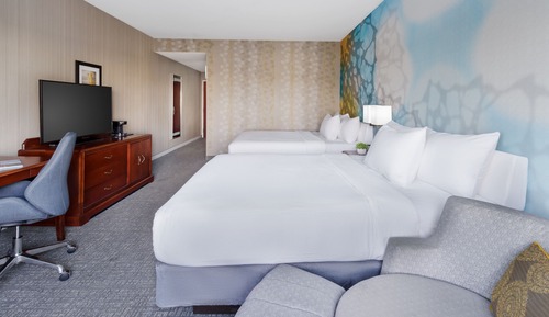 Zimmer, 2 Queen-Betten