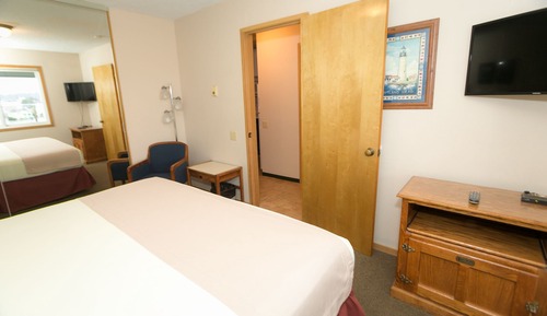 Premium-Zimmer, 1 King-Bett und Schlafsofa, Küche, Meerblick (Premium One Bedroom Unit-Room 308-No)