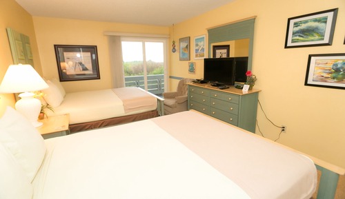 Deluxe-Zimmer, Mehrere Betten, Küche, Poolblick (1 Bedroom Dlx-Room 214-Pet Friendly)