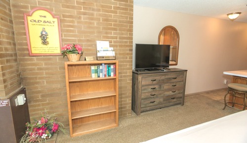 Standard-Studio, 1 King-Bett, Kochnische, Poolblick (Studio Unit- Room 102-Pet Friendly)