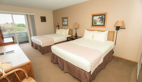 Deluxe-Zimmer, Mehrere Betten, Küche, Poolblick (1 Bedroom Dlx -Room 201-Pet Friendly)