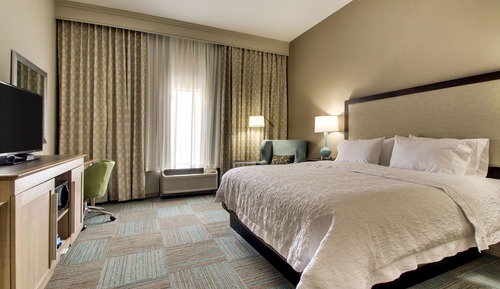 Zimmer, 1 King-Bett, barrierefrei, Nichtraucher (w/ roll-in shower)