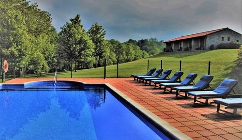 Standard-Dreibettzimmer, Terrasse, Poolblick