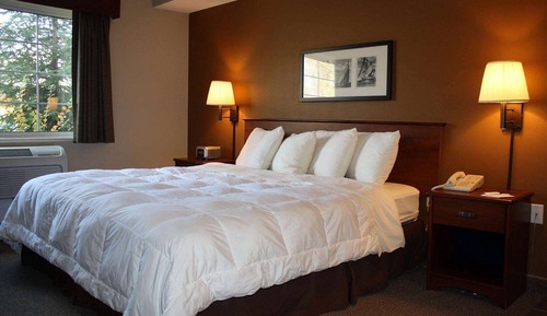 Deluxe-Zimmer, 1 King-Bett, barrierefrei, Nichtraucher (Mobility,Tub w/Grab Bars)