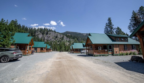Premier-Ferienhütte, 2 Schlafzimmer, Kamin