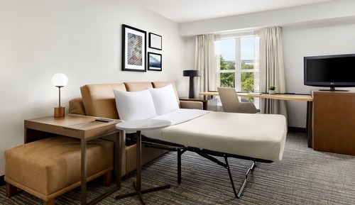 Studio, 1 King-Bett und Schlafsofa