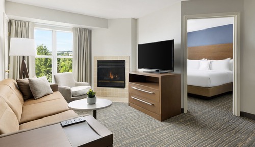 Suite, 2 Schlafzimmer, Kamin