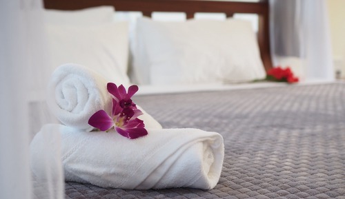 Premium-Suite, 1 Schlafzimmer, Poolblick