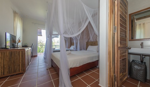 Zweibettzimmer, Balkon