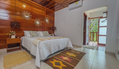 Traditional-Doppelzimmer, 1 Queen-Bett, Balkon, Bergblick