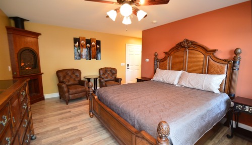 Premium-Apartment, 2 Schlafzimmer, Küche, Poolseite
