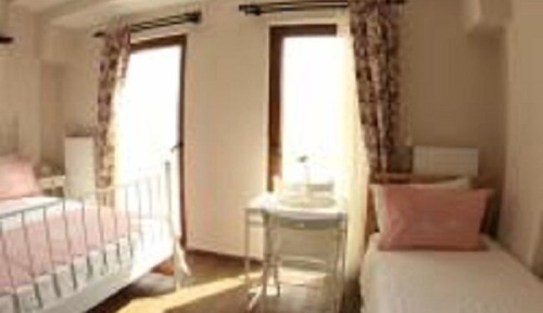 Deluxe-Dreibettzimmer, Mehrere Betten, Gartenblick