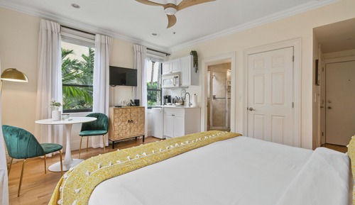 Comfort-Studio, 1 King-Bett, Kochnische, Eckzimmer