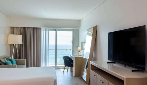 Junior-Suite, 2 Doppelbetten, Balkon, Meerseite