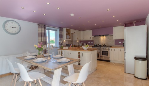 Luxury-Ferienhaus, 3 Schlafzimmer, Küche, am Strand