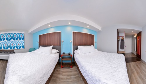 Zimmer, 2 Queen-Betten