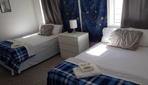 Superior-Doppelzimmer, 2 Doppelbetten, 2 Bäder, Erdgeschoss