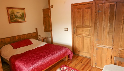 Standard-Doppelzimmer, 1 Doppelbett, Bergblick