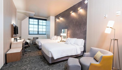 Zimmer, 2 Queen-Betten