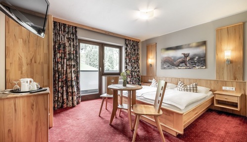 Basic-Doppelzimmer, Balkon, Bergblick