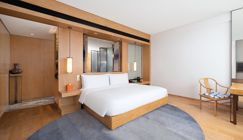 Standardzimmer, 1 King-Bett, Seeblick (140 Degree Lake View)