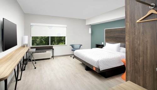 Zimmer, 1 King-Bett, barrierefrei (Hearing)